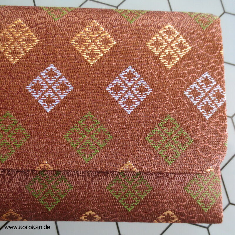 kleine Seidenbrokat Tasche - für Handys, Taschentücher oder sowas....