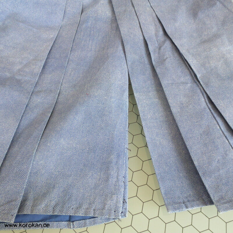 Same Komon Kamishimo Baumwoll Hakama - Umanori Hosen-Typ