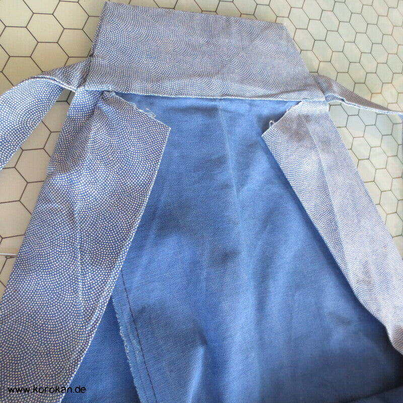 Same Komon Kamishimo Baumwoll Hakama - Umanori Hosen-Typ