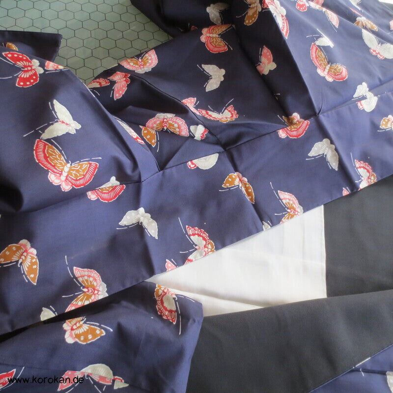 Schmetterlinge Komon Seidentaft Kimono