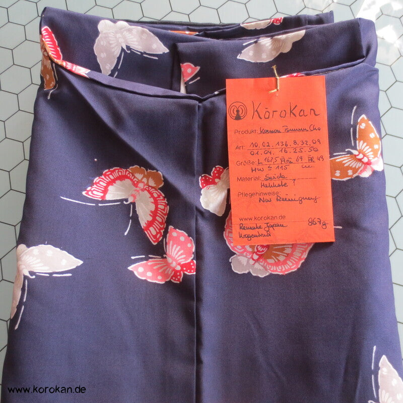 Schmetterlinge Komon Seidentaft Kimono