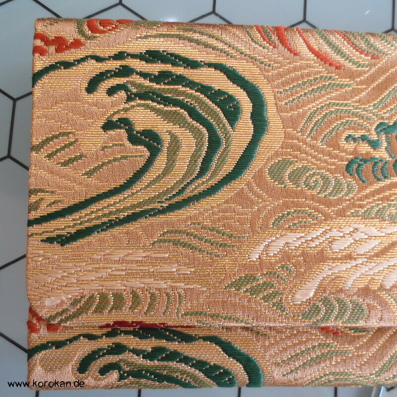 kleine Seidenbrokat Tasche - für Handys, Taschentücher oder sowas....