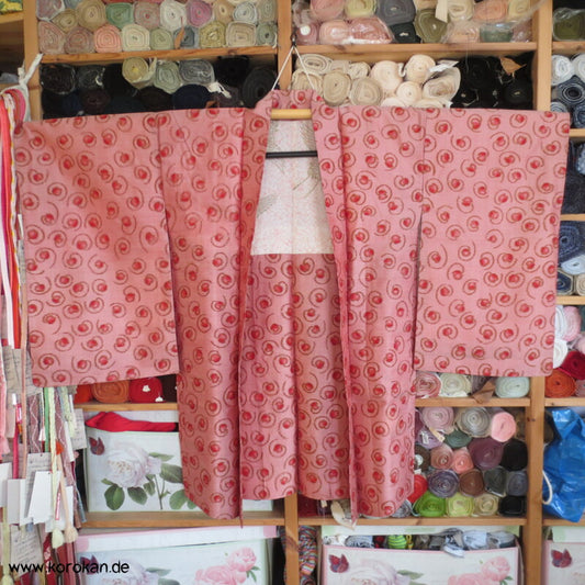 Kringel Meisen Seiden Haori Kimono Jacke