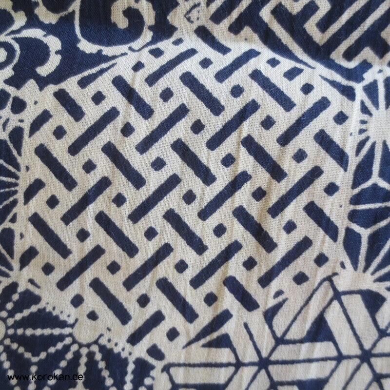 feinster Baumwollbatist Japan Kikko Musterpatchwork