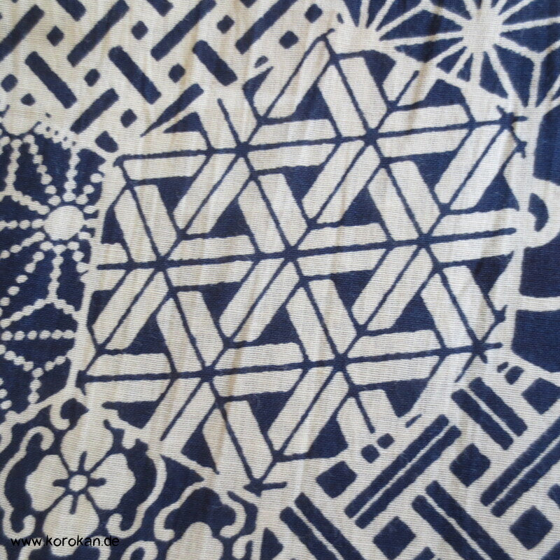feinster Baumwollbatist Japan Kikko Musterpatchwork