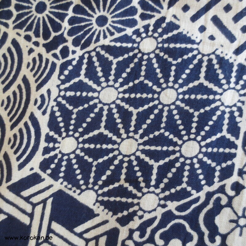 feinster Baumwollbatist Japan Kikko Musterpatchwork