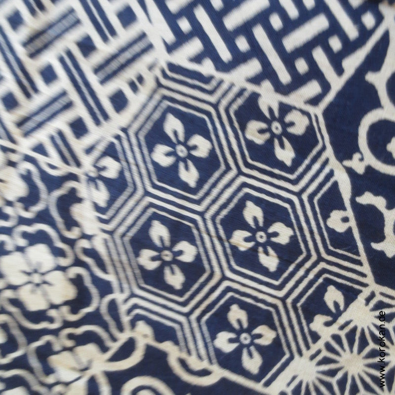 feinster Baumwollbatist Japan Kikko Musterpatchwork