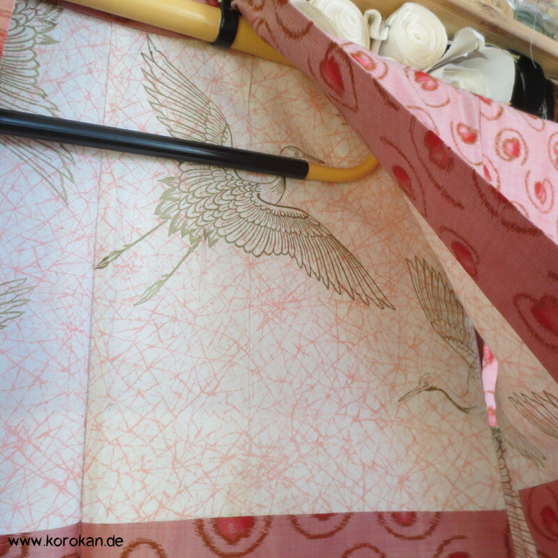 Kringel Meisen Seiden Haori Kimono Jacke