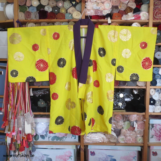 Festival drehende Windräder Hitoe Hakama Ue kurzer Kimono