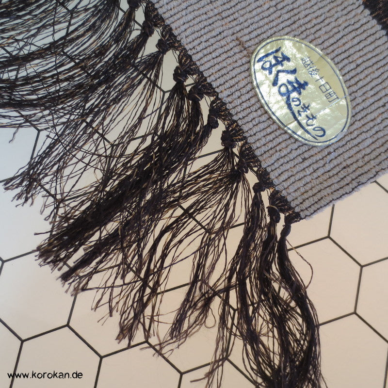 Rauten Kasuri Tsumugi Kimono Crepe Seide