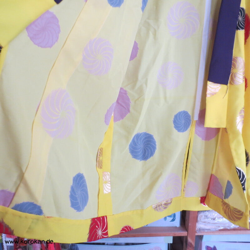 Festival drehende Windräder Hitoe Hakama Ue kurzer Kimono