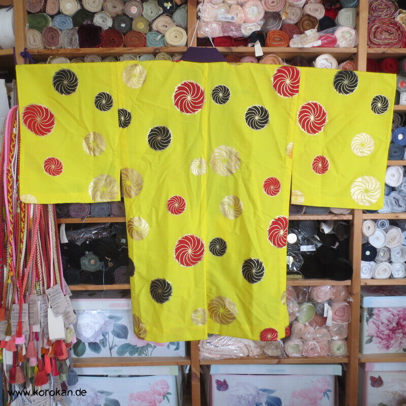 Festival drehende Windräder Hitoe Hakama Ue kurzer Kimono