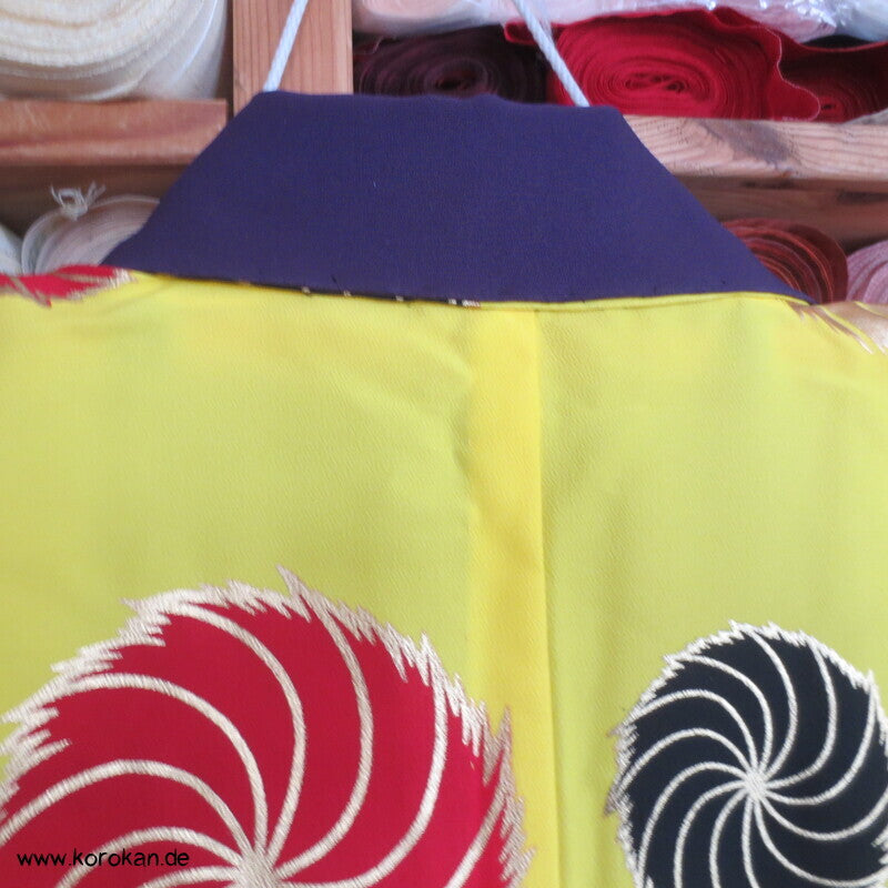 Festival drehende Windräder Hitoe Hakama Ue kurzer Kimono