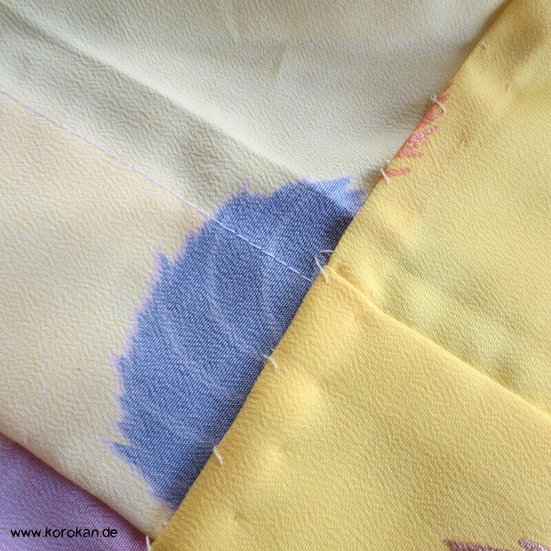 Festival drehende Windräder Hitoe Hakama Ue kurzer Kimono