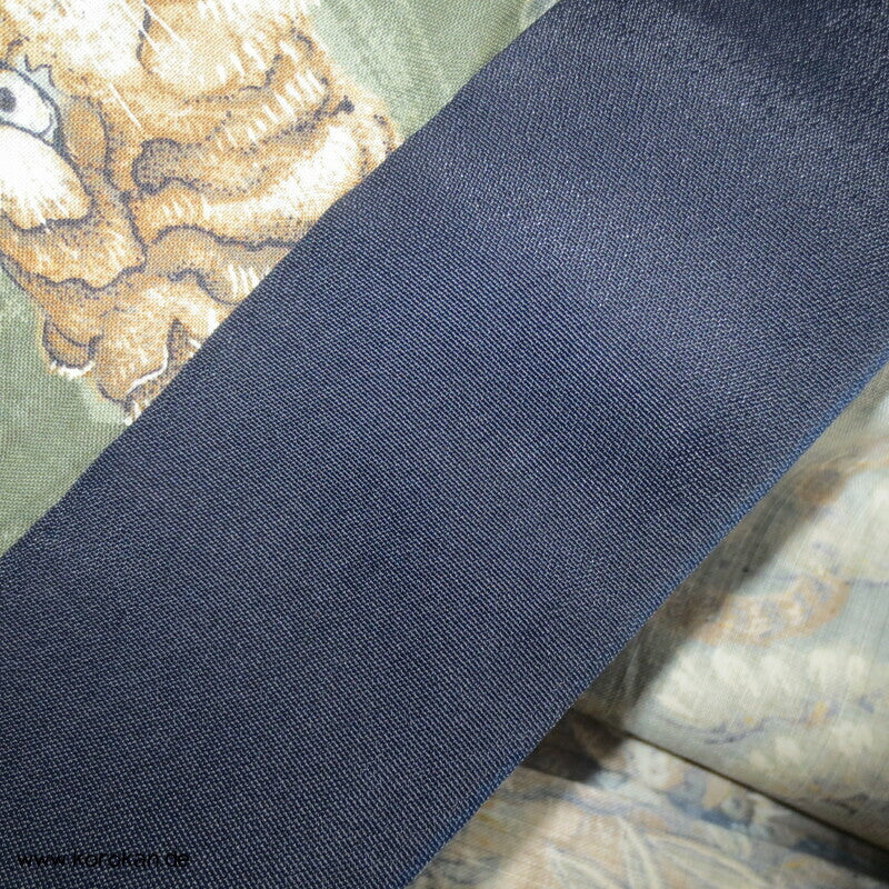 maunzende junge Tiger Juban Unterkimono Wollmuslin