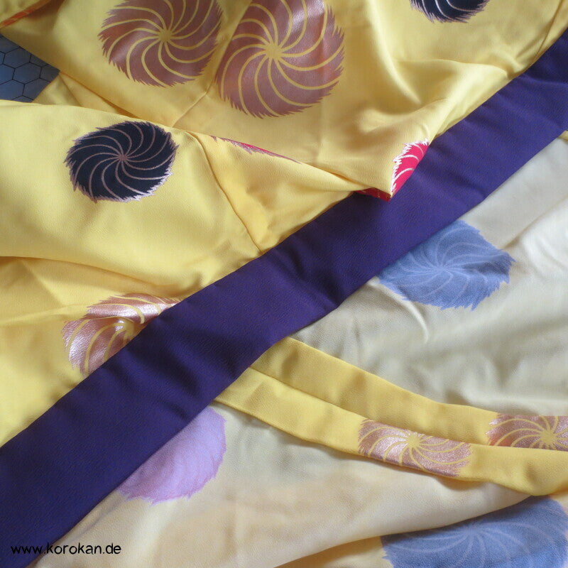 Festival drehende Windräder Hitoe Hakama Ue kurzer Kimono