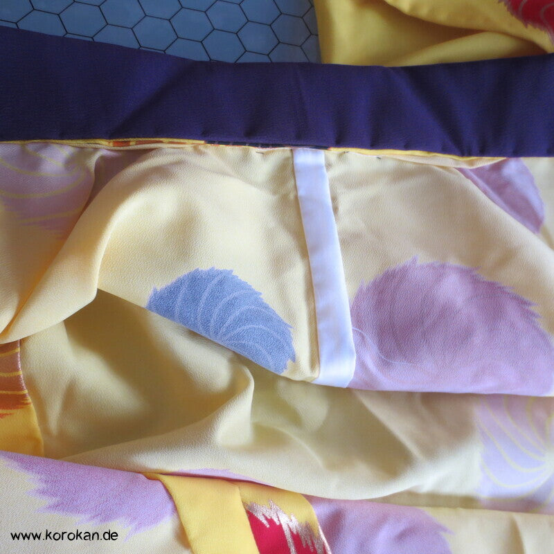 Festival drehende Windräder Hitoe Hakama Ue kurzer Kimono