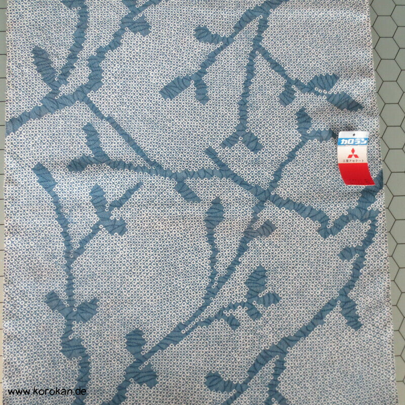 Shibori Imitat Zweige Druck Acetat / Rayon Kimono Stoffrolle