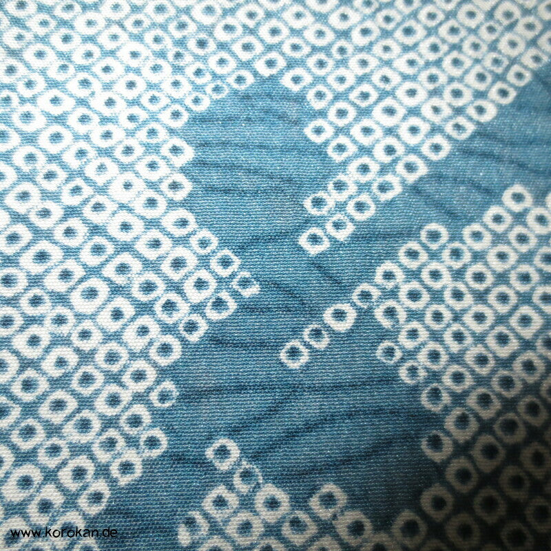 Shibori Imitat Zweige Druck Acetat / Rayon Kimono Stoffrolle