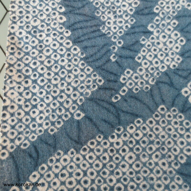 Shibori Imitat Zweige Druck Acetat / Rayon Kimono Stoffrolle
