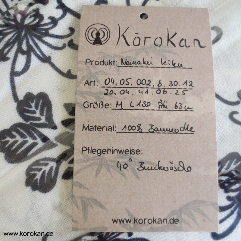 Kiku Nemaki - Kimono zum Schlafen