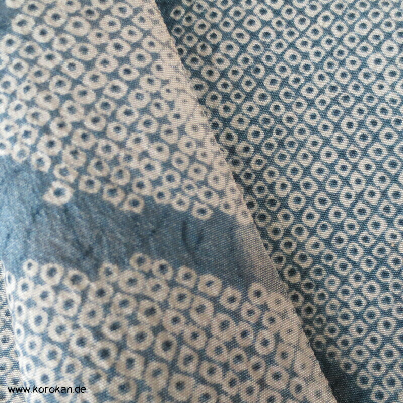 Shibori Imitat Zweige Druck Acetat / Rayon Kimono Stoffrolle
