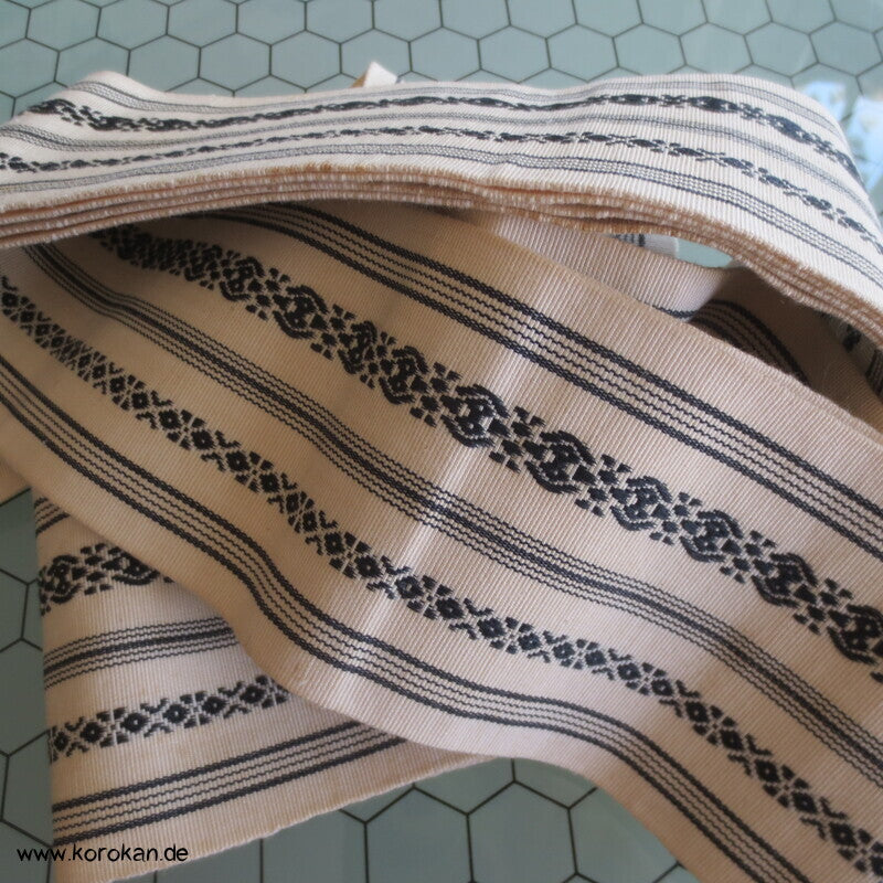 Kaku Kimono Gürtel Hakata, helle Baumwolle
