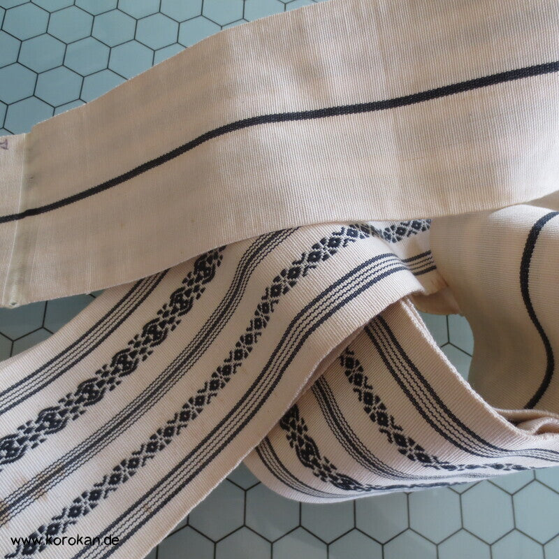 Kaku Kimono Gürtel Hakata, helle Baumwolle