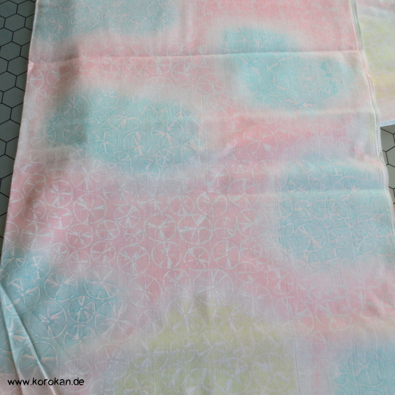 Ackerwinde Juban Kimono Wollmusselin Rest