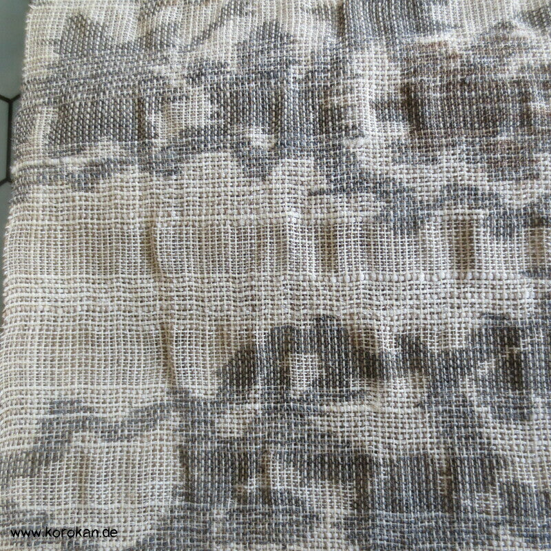 Kiku und Bambus Seersucker Ramie / Teteron Krepp