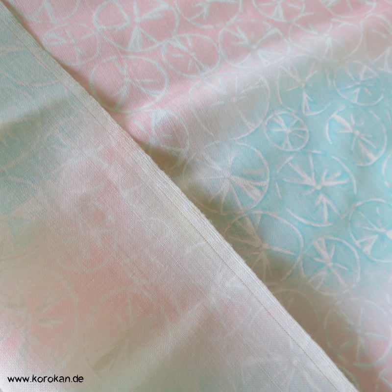 Ackerwinde Juban Kimono Wollmusselin Rest