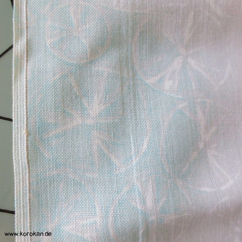 Ackerwinde Juban Kimono Wollmusselin Rest