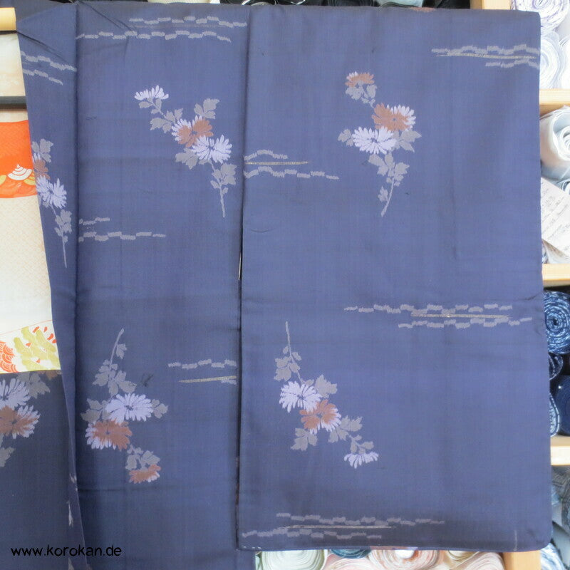 Mitternachts Chrysanthemensträuße Haori
