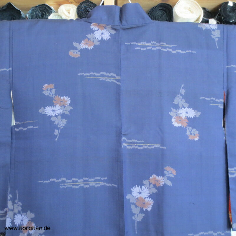 Mitternachts Chrysanthemensträuße Haori