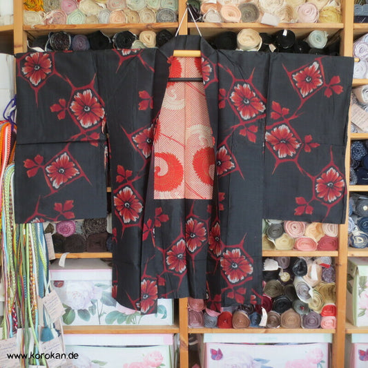 Meisen Kikko Kiku Haori mit Kranichfutter