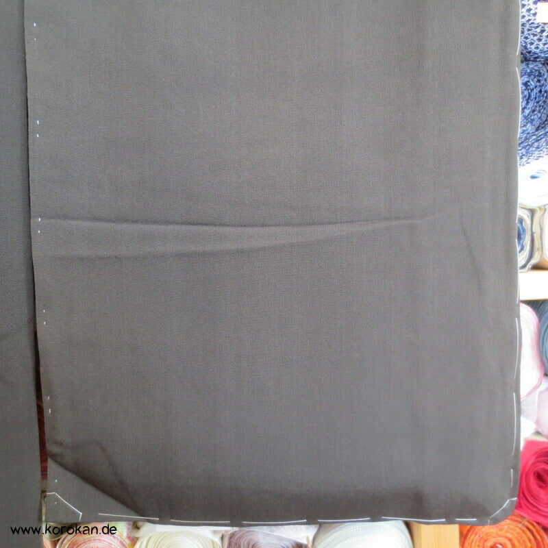 Tsunami und Kiefern antiker Tomesode Kimono