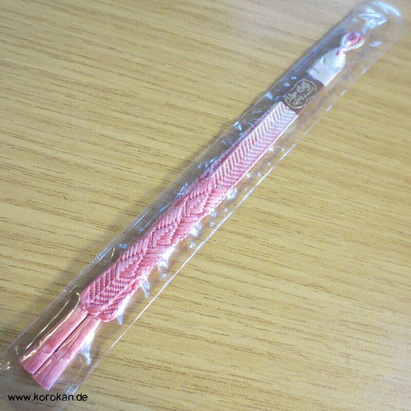 Haori Himo - Seide, rosa - weiß Verlauf