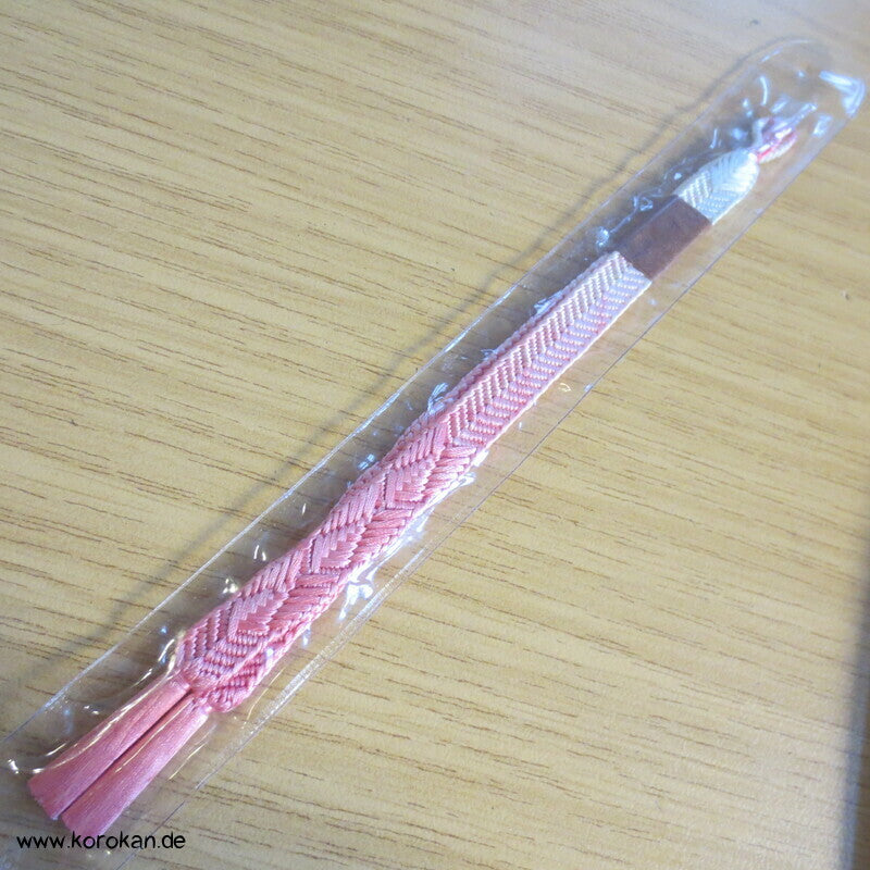Haori Himo - Seide, rosa - weiß Verlauf