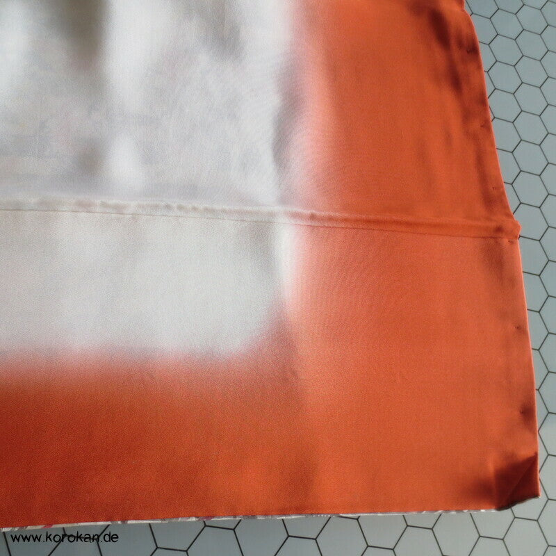 Bambusdickicht Seidensatin Homongi Kimono