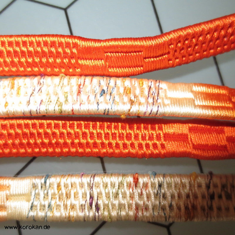persimmon, bunt Koi, Obijime, geflochten