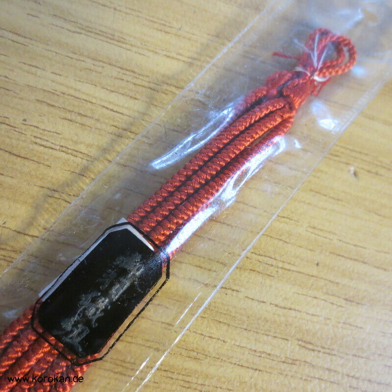 Haori Himo - Seide, 3 Stränge persimmon meliert