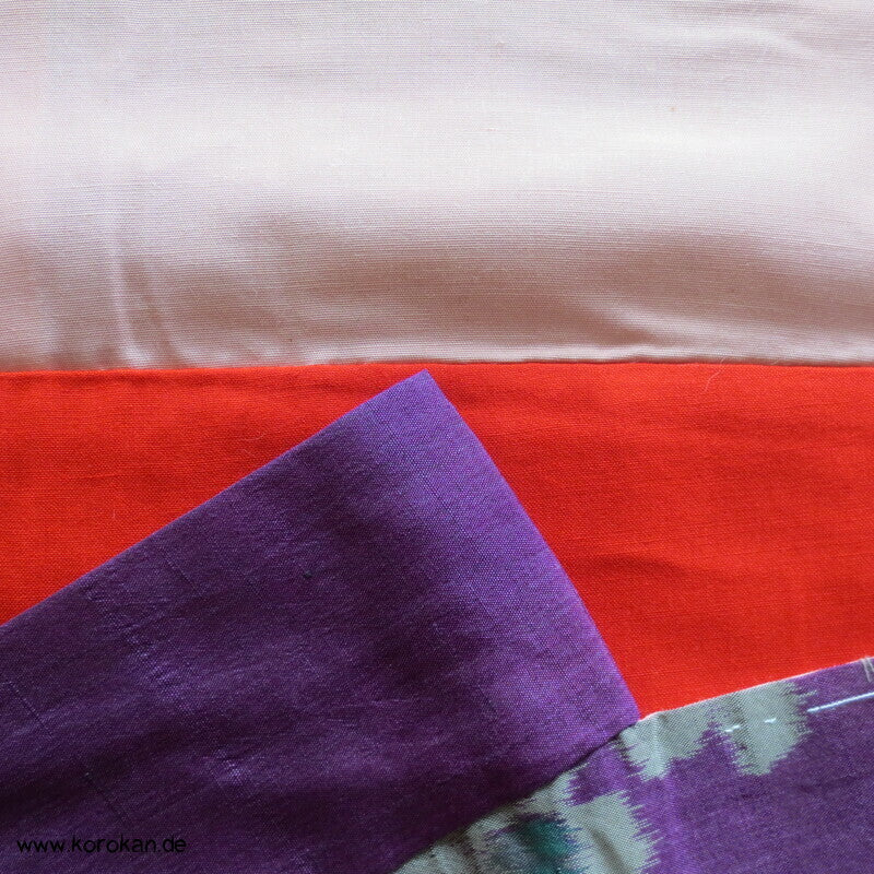 Blumen Meisen Wildseiden Komon Kimono