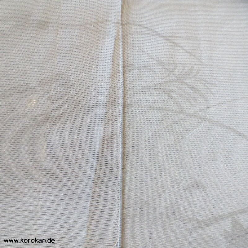 Shikishi Rho Seide Hitoe Homongi Kimono, halbtransparent