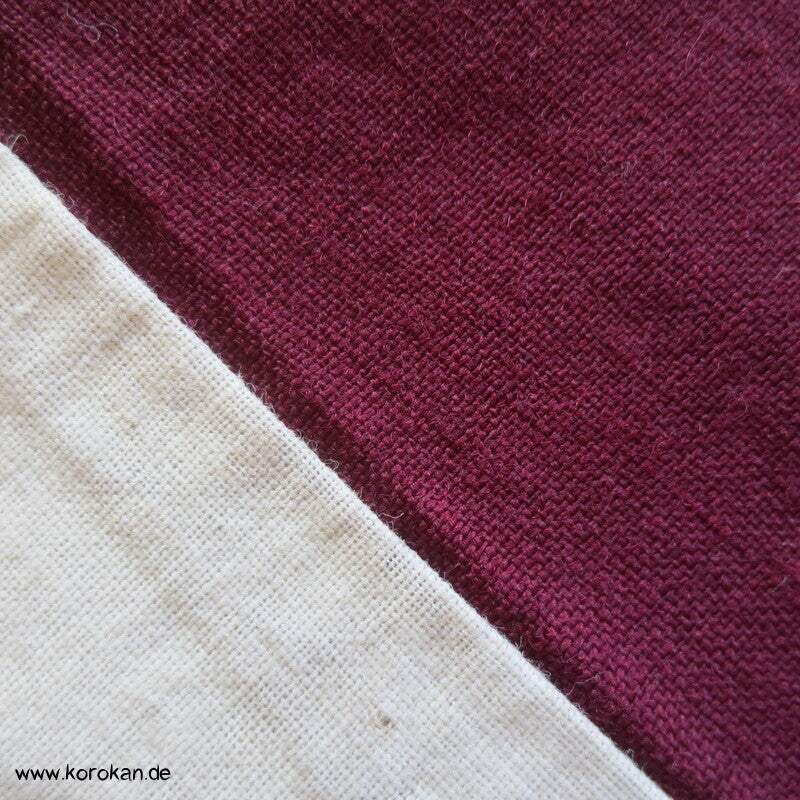 Blüten, Arabesken Meisen Druck Seiden Kimono