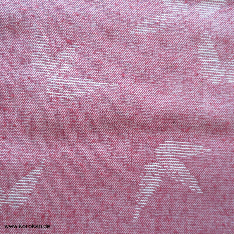 japanischer Bambusblätter Kimono Wollmischjacquard