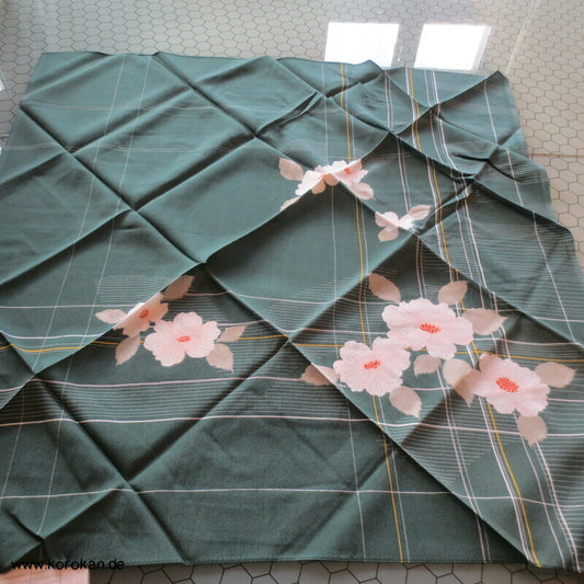 Furoshiki, Vintage unbenutzt, Kamelie