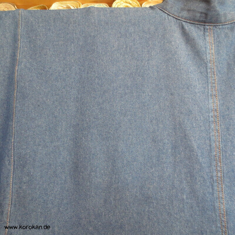 Jeans Kimono, Yukata oder Hitoe, Baumwolldenim, groß