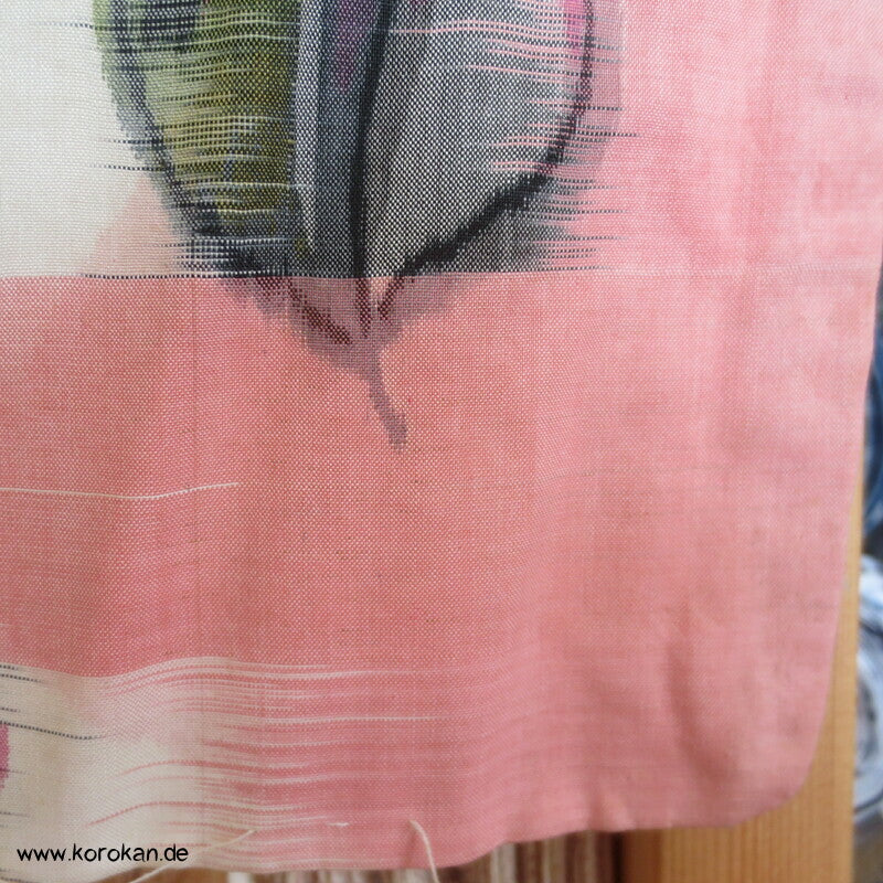 abtrakte Blumen Shikishi Meisen modernistische Haori