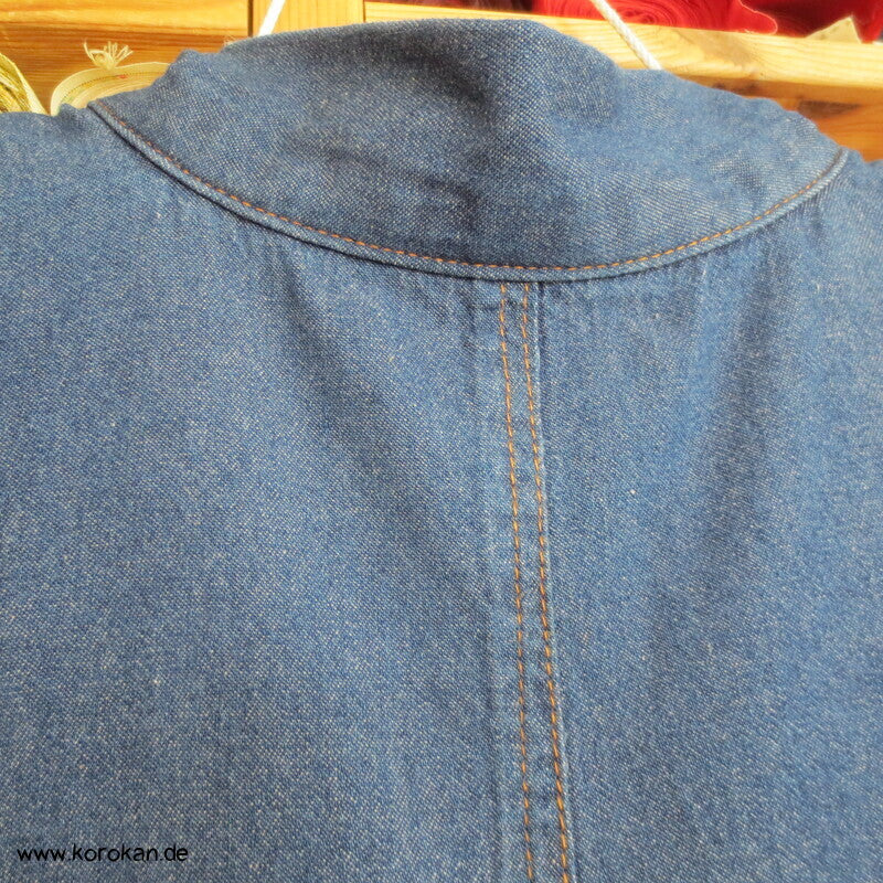 Jeans Kimono, Yukata oder Hitoe, Baumwolldenim, groß