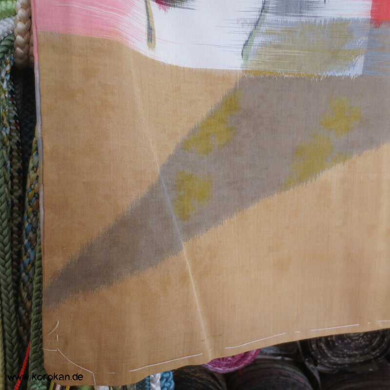 abtrakte Blumen Shikishi Meisen modernistische Haori